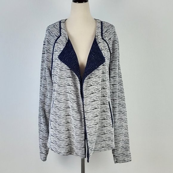 lemon tart Jackets & Blazers - LEMON TART PLUS natalie open blazer blue Sz 1X